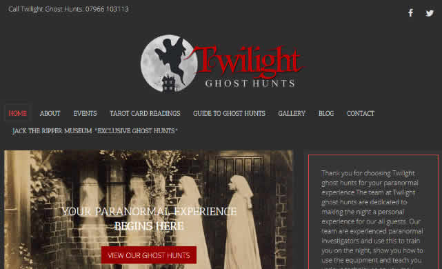 Twilight Ghost Hunts